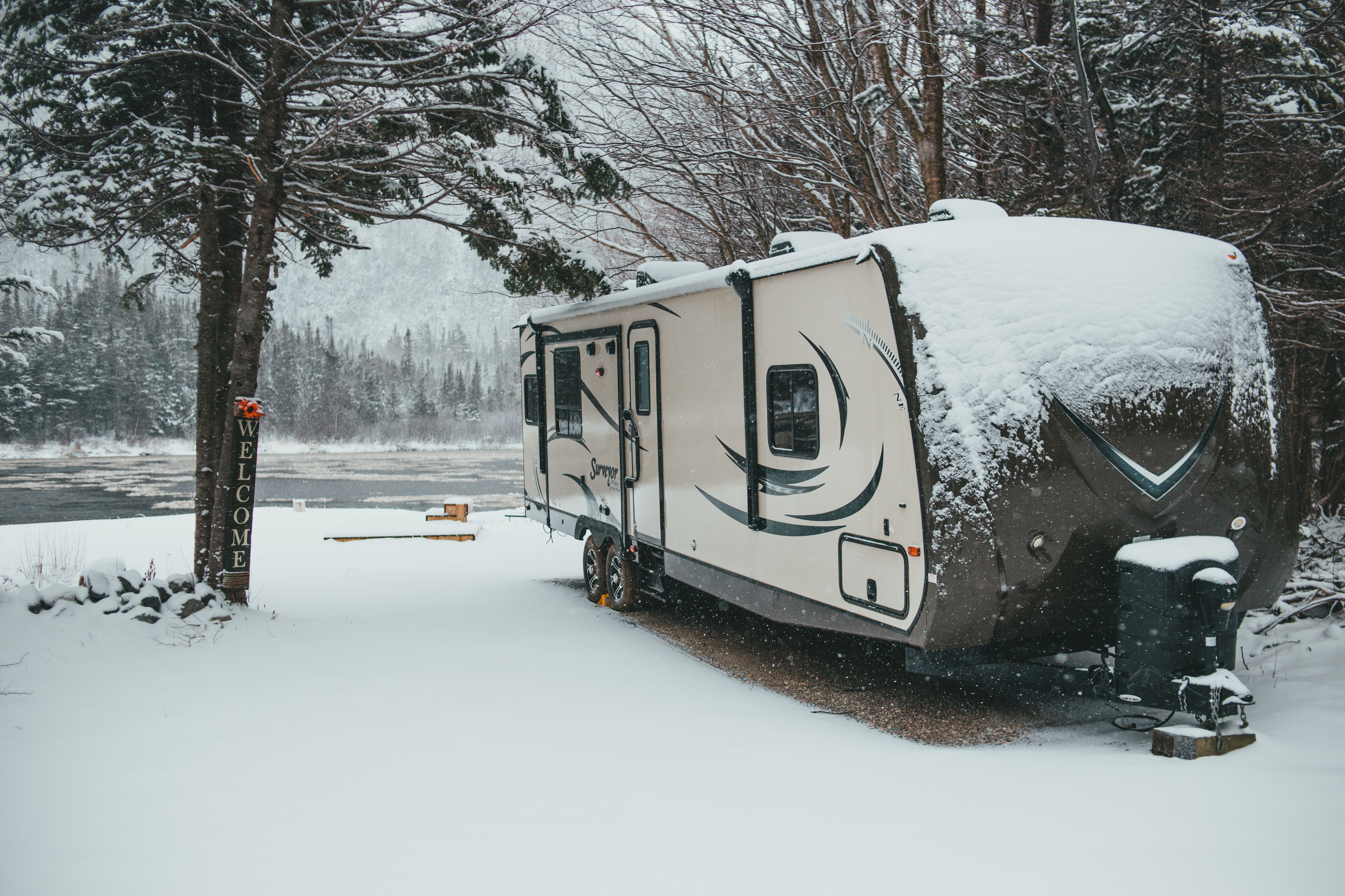 how to blow out camper water lines